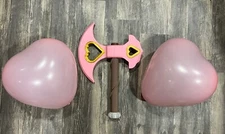 Melanie Martinez  Pity Party Axe 3D Printed Trilogy Tour  With Heart Balloons