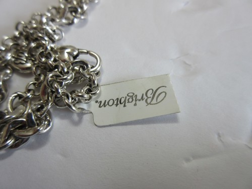 Brighton Neptune Neptune's Rings Long Silver Gold Tone Tassel Necklace NWT $178 - Picture 3 of 11