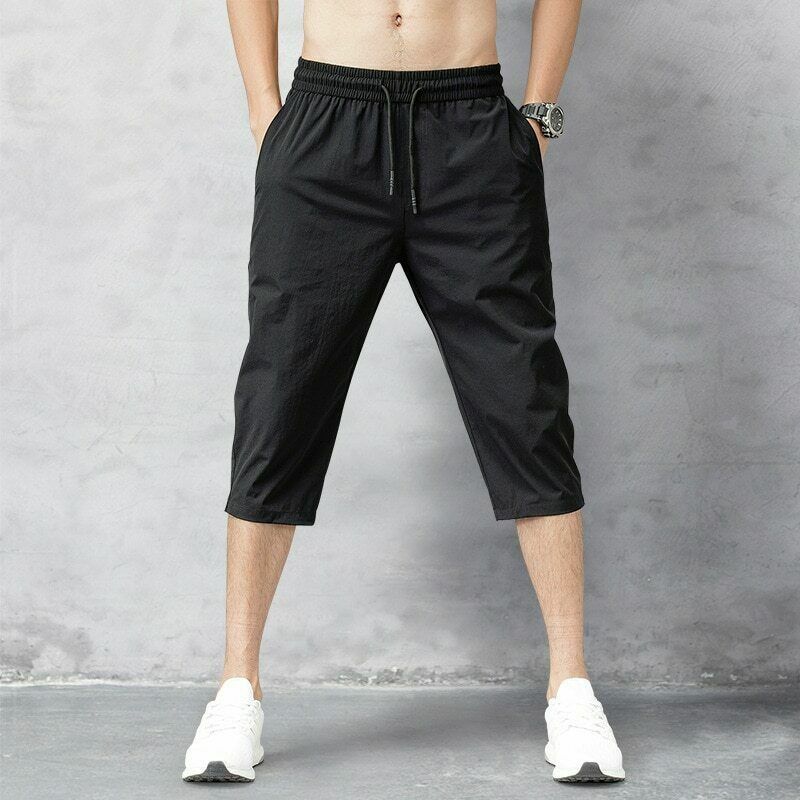 Men's Shorts Summer 3/4 Length Trousers Quick Drying Beach Casual NEW HOT |  eBay