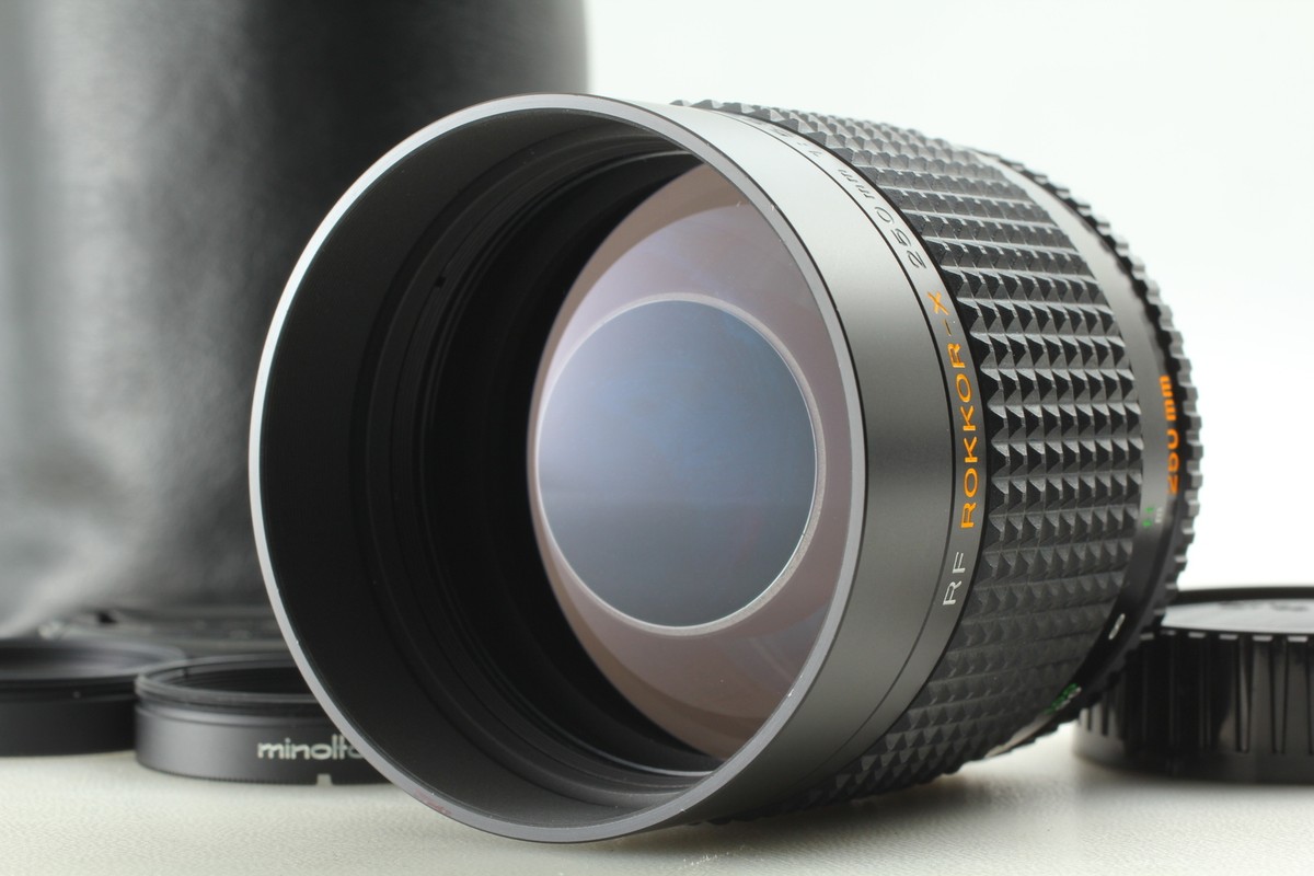 その他 minolta rf rokkor-x 1:5.6 250mm Minolta RF Rokkor-X 250mm F/5.6 Mirror MD Lens Bubble Bokeh