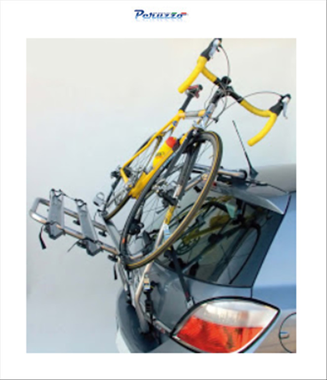 Rear Car Bike Rack for 3 Bikes Padova Steel Peruzzo