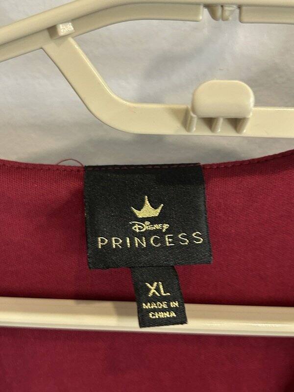 Disney Princess Womens Burgundy Red Lace Dress Wrap Front Ruched Waist XL | eBay Disney Princess Womens Burgundy Red Lace Dress Wrap Front Ruched Waist XL | eBay