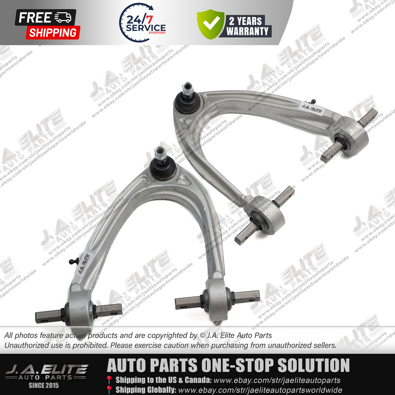 Front Left & Right Upper Control Arm Kit fit Ferrari 458 488 812 F12 California