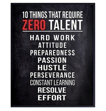 Motivational Wall Art - Inspirational Office Wall Decor - Motivational Office...