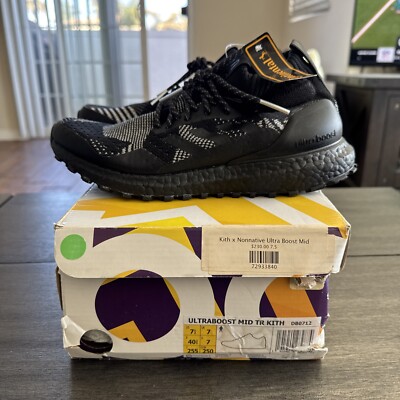 Brand new Adidas Kith x Nonnative x UltraBoost Mid Patchwork! Size