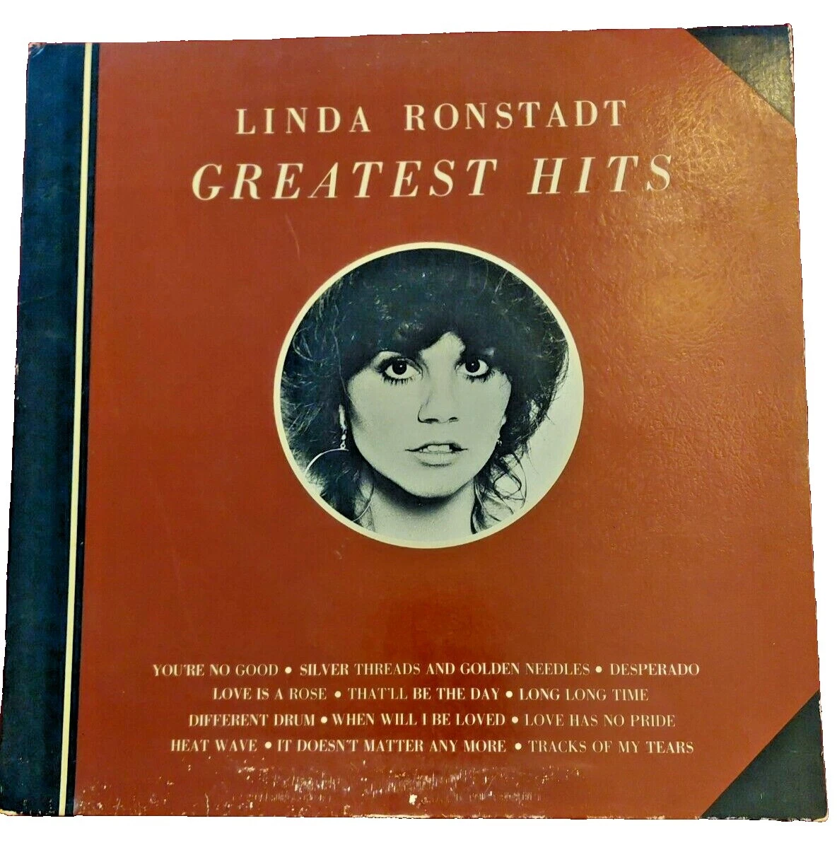Linda Ronstadt Good Plus (G +) Sleeve Grading 33 RPM Speed Vinyl Records