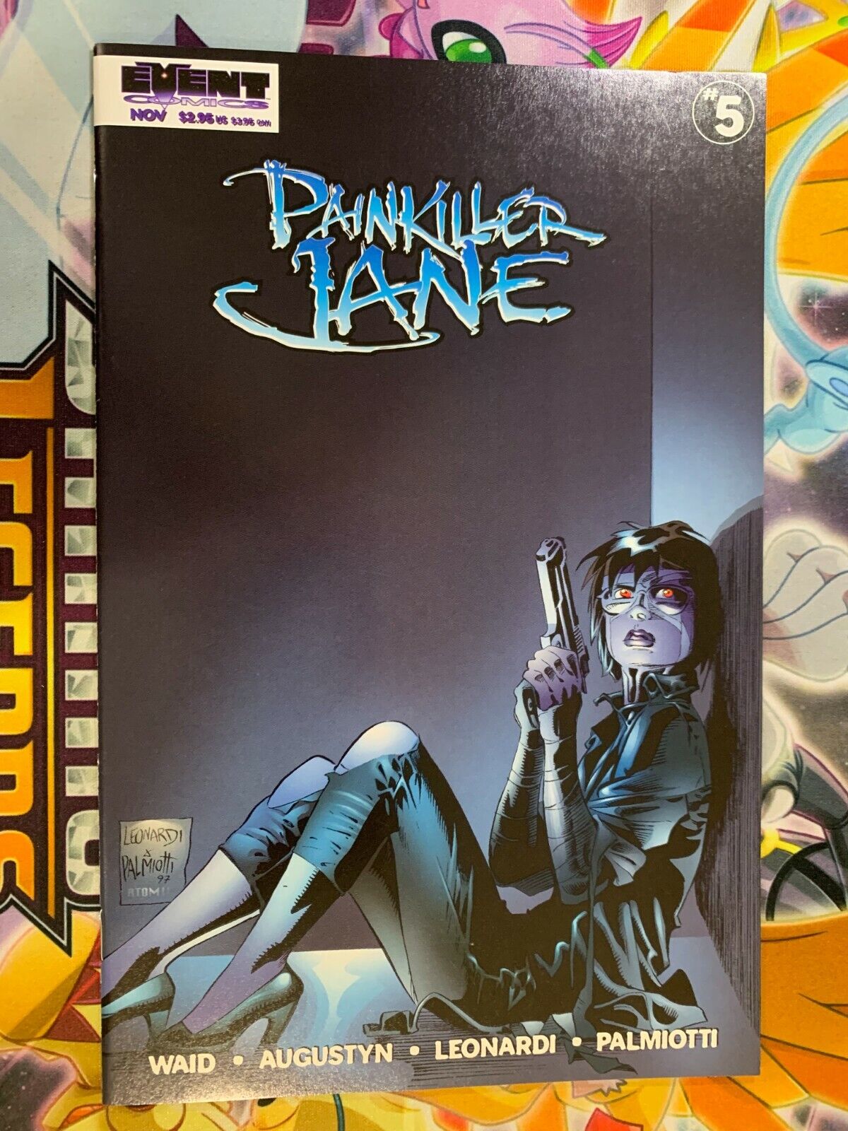 Painkiller Jane #5  Variant Cover Event Comics 1997 