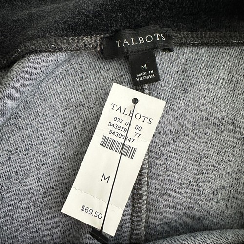 Nuovi leggings Talbots grigio antracite morbidi e sfocati orlo a tulipano taglia media $69 nuovi con etichette - Foto 3 di 9