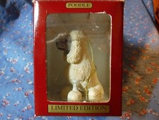 mom NIB Limited Edition Collectors Series Poodle Ornament ACA About 2 5/8" High