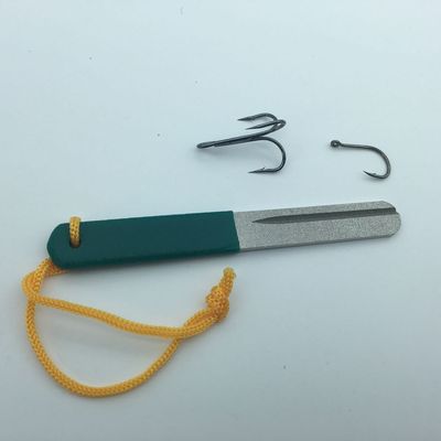 diamond fish hook sharpener Diamond Fishing Hook Hone for treble hook Fishook Sharpener Tool