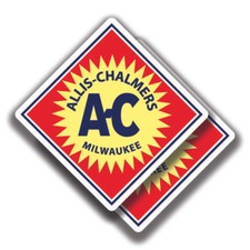 Allis Chalmers Tractor Decals 2 Stickers Bogo Vintage Car Window Bumper Allis Chalmers Tractor Decals 2 Stickers Bogo Vintage Car Window Bumper