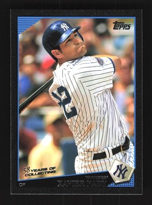 Xavier Nady New York Yankees 2009 Topps Black #231 SN /58