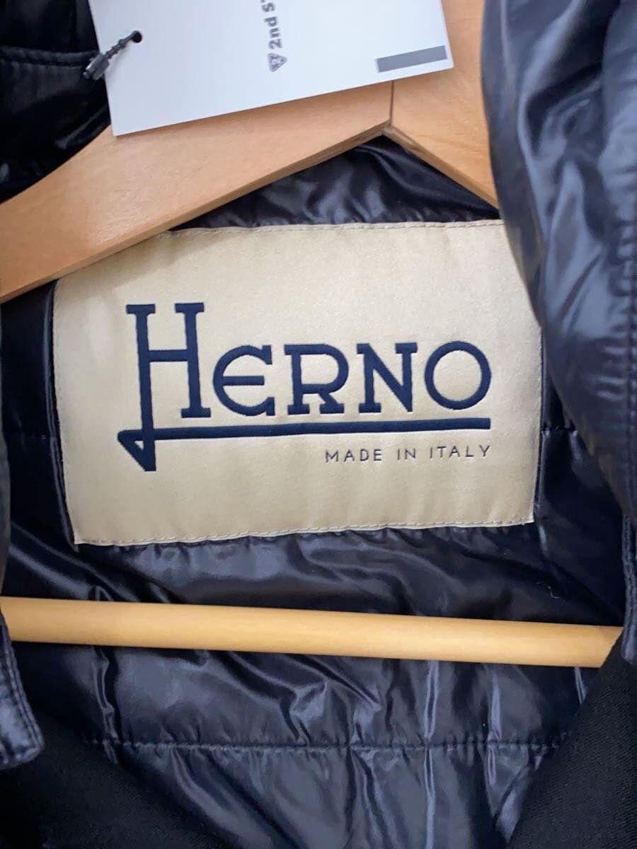 ALTRA Piumino HERNO altro legame 42 rayon nero tinta unita GC0243D 12400 9393