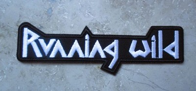 RUNNING WILD -- PATCH / AUFBÜGLER / AUFNÄHER -- HEAVY METAL