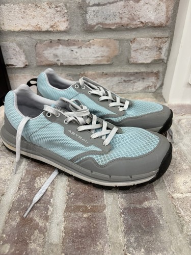 Astral TR1 Mesh Trail Running Shoes Women's Size 9 Blue & Gray Lace Up Hiking - Picture 2 of 22