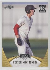 2021 Leaf Draft Gold Colson Montgomery #25 1n2n