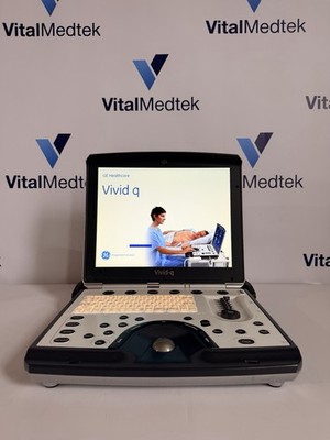 GE Vivid Q BT12 Ultrasound System 2015 | Tested | All Options Enabled | Warranty