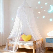 Zanzariera Letto,Zanzariera a Baldacchino per Letto Singolo/Matrimoniale,Grande 