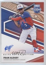 2020 Panini Elite Extra Edition DPL Signatures Fran Alduey #DPL-FA Auto fm0