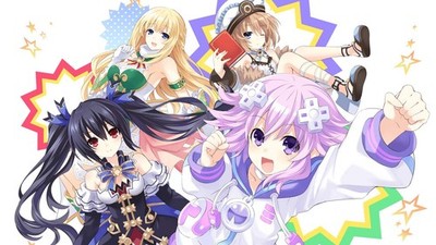 Anime hyperdimension neptunia noire blanc vert neptune Custom Gaming Mat Desk