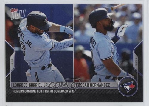 2022 Topps Now 372 Lourdes Gurriel Jr. / Teoscar Hernández