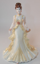 Coalport 8" Collingwood Collection Lady Figurine Beverley 1997 Excellent