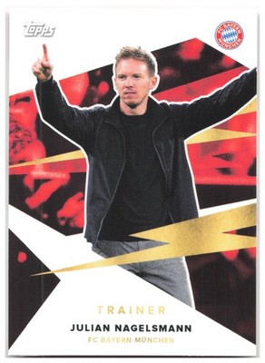 Julian Nagelsmann 2021-22 Topps FC Bayern München Team Set BCM-JN FC Bayern Munc