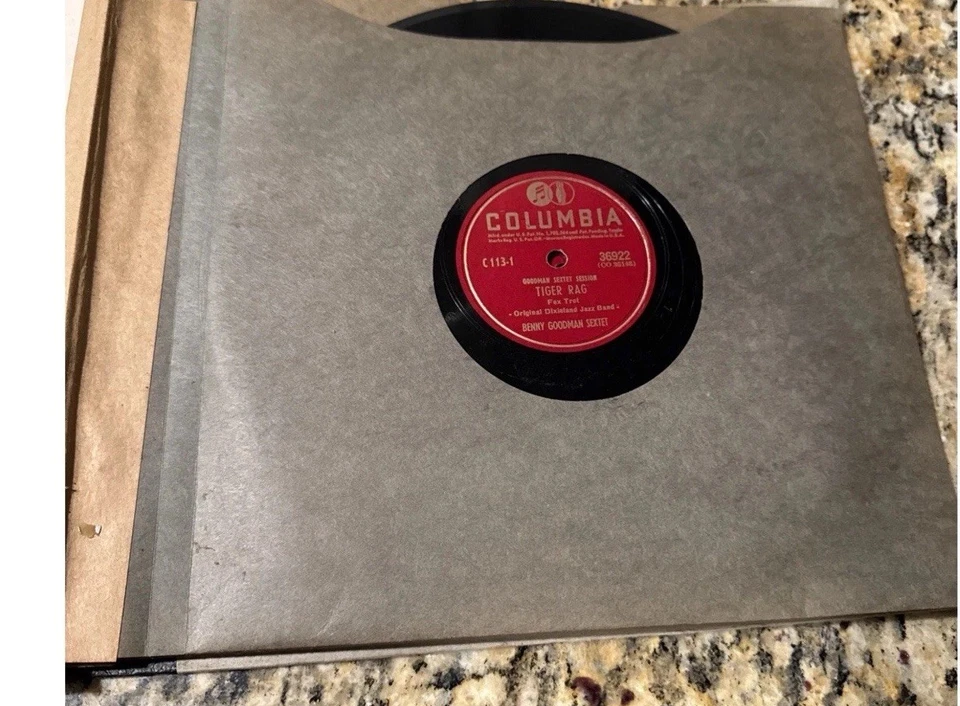 78 RPM BENNY GOODMAN "SEXTET SESSION" SET 1946 - Image 3 of 4