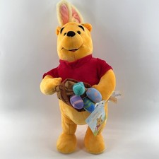 Disney Winnie the Pooh Easter Greeter Plush Stuffed Animal 19 Inch with Tags