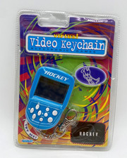Manley Toy Quest Hockey Virtual Keychain Electronic Game Retro Handheld Sealed