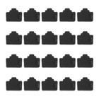 20pcs housse de poussière RJ45 suppliant bouchon de poussière PROTOR PORT DE