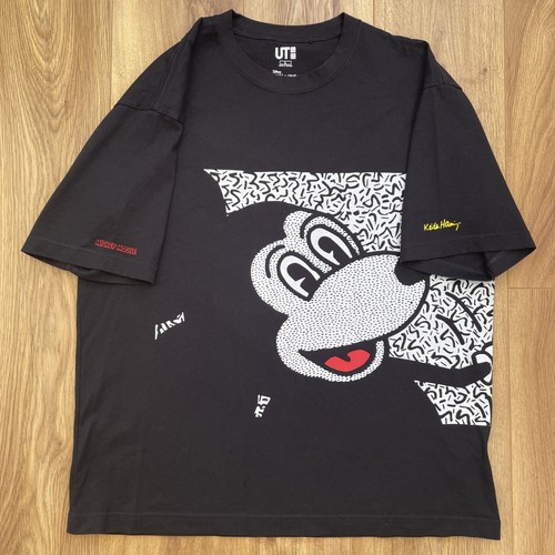 Uniqlo Mickey Mouse X Keith Haring UT Graphic T-shirt Size Large - Picture 2 of 13