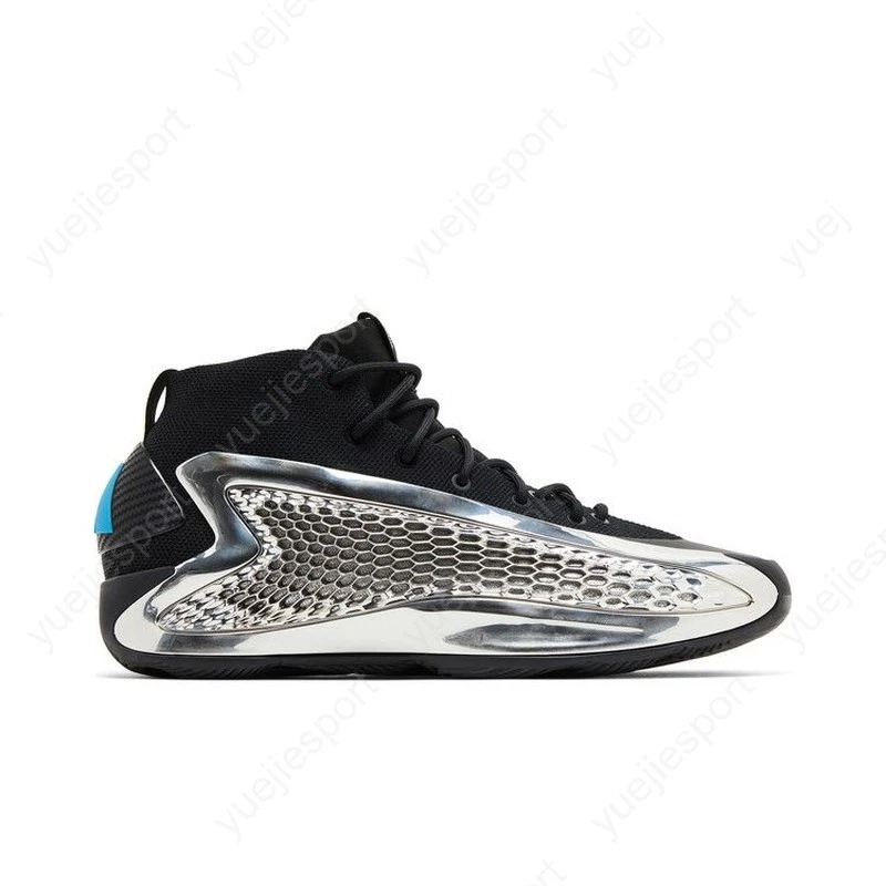 Adidas Anthony Edwards 1 AE1 “Chrome” Black Blue 9.5 Men / 10.5 Women JI0424 Size 11 - adidas AE 1 Chrome - JI0424 for sale online | eBay main image 3