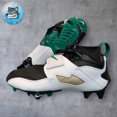 Nike Air Diamond Turf 93 Mystic Green HF5298-102 Football Cleats Men's Size 11.5