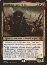 MTG Laughing Jasper Flint Normal NM Outlaws of Thunder Junction Magic 215
