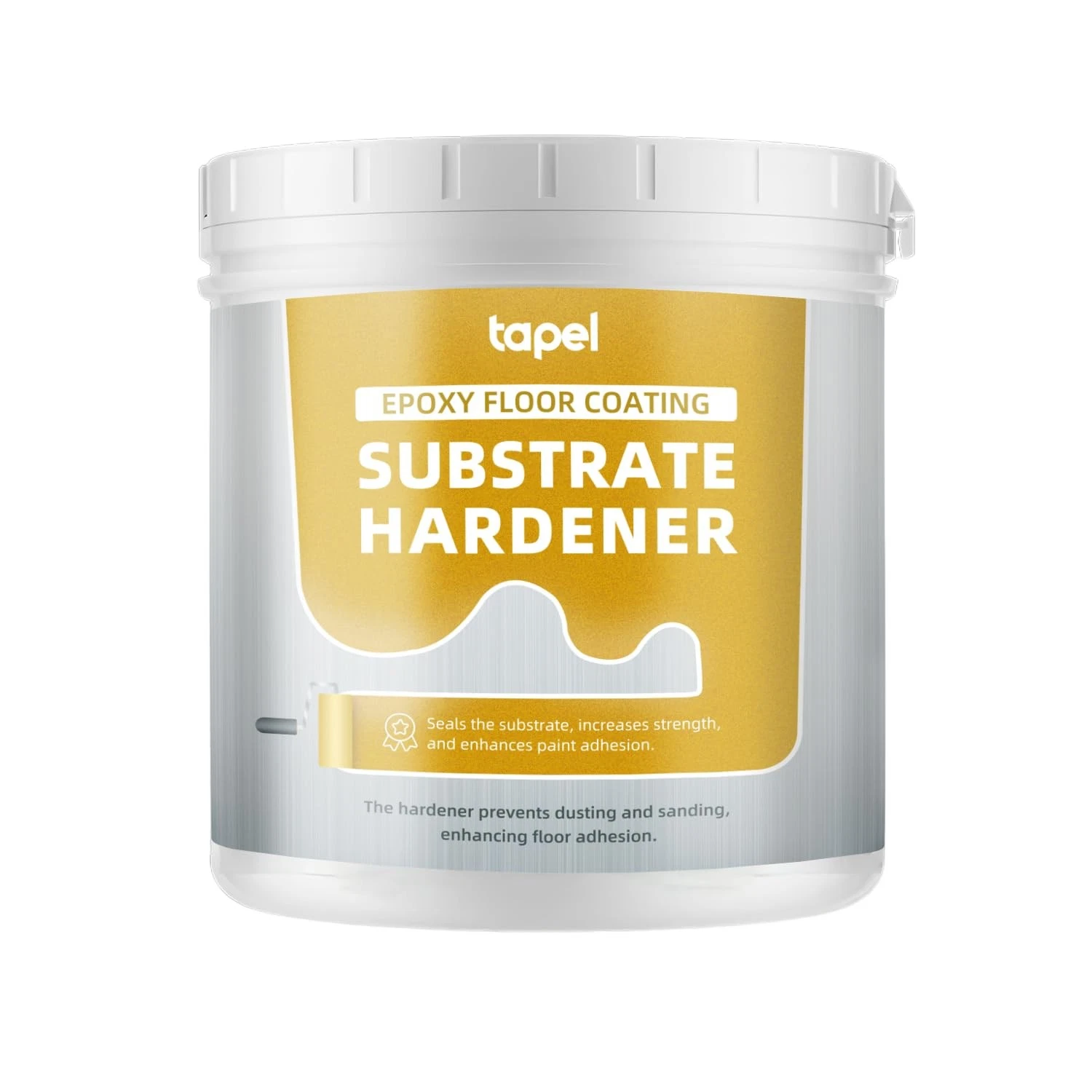 Epoxy Floor Paint Substrate Hardener 1KG Covers 8–10 m² with One Coat