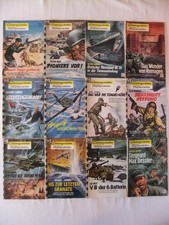 Soldatengeschichten und Fliegergeschichten, 12 alte Hefte, guter Zustand