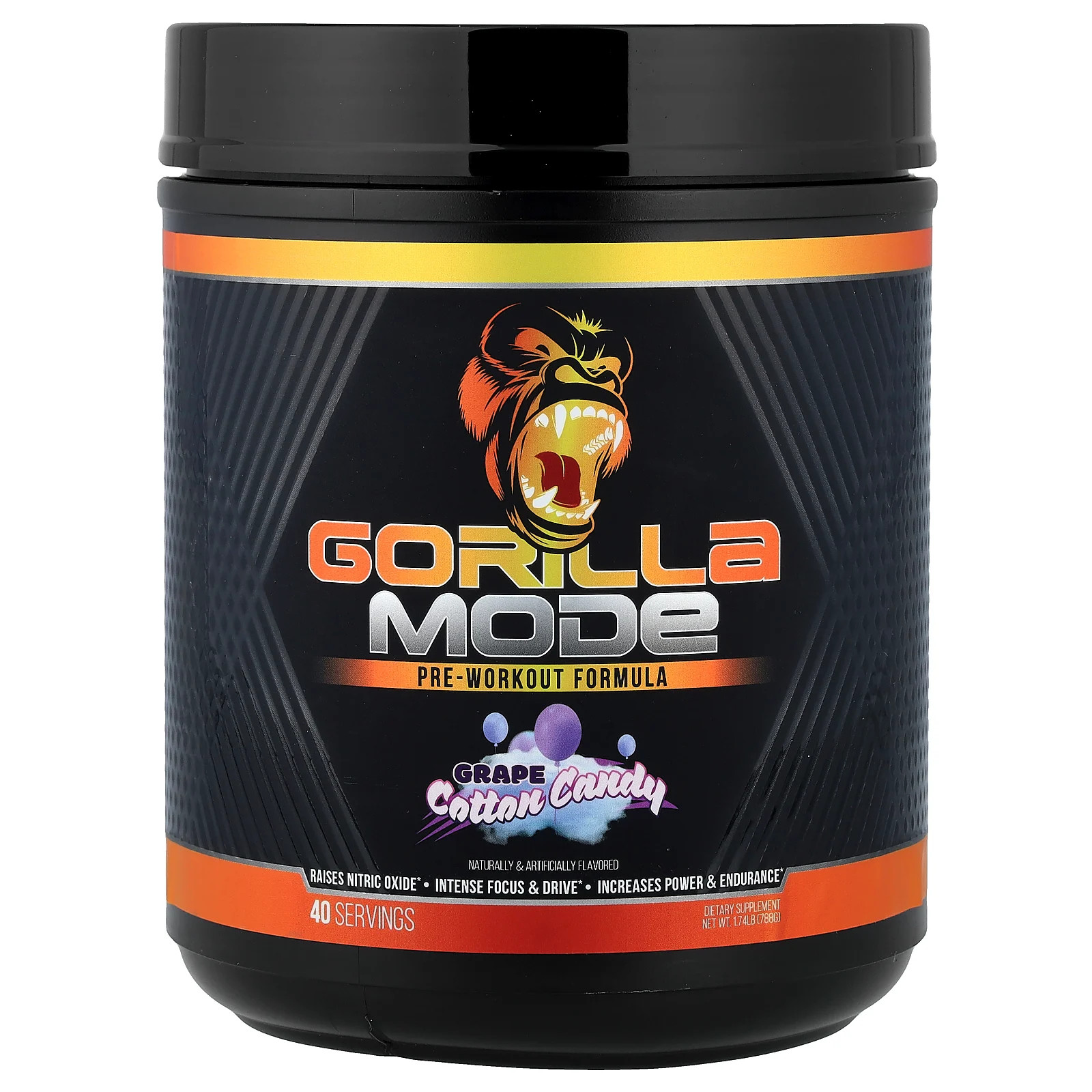Mode Pre-Workout Formula Grape Cotton Candy 174 lb 788 g 12190₽