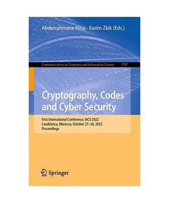 Cryptography, Codes and Cyber Security: First International Conference, I4CS 202