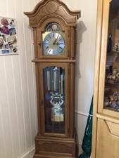 Standuhr Hermle - Massiv Eiche - erste hand