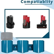 Battery Storage Bracket Holder For Battery Organization Easy Installation