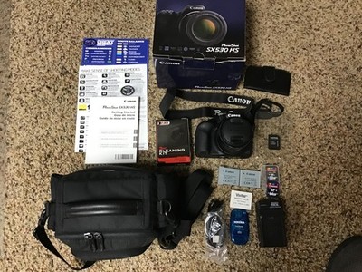 Canon PowerShot SX530 HS 16.0 Mega Pixels 50x Optical Zoom Digital Camera NICE!