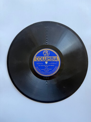 #ad #ad Campbell and Burr – Let The Rest Of The World Go By 10quot; 78 RPM 1920 Columbia $7.99