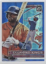 2022 Donruss Optic Diamond Kings Blue Pandora Prizm 37/99 Yordan Alvarez 16az