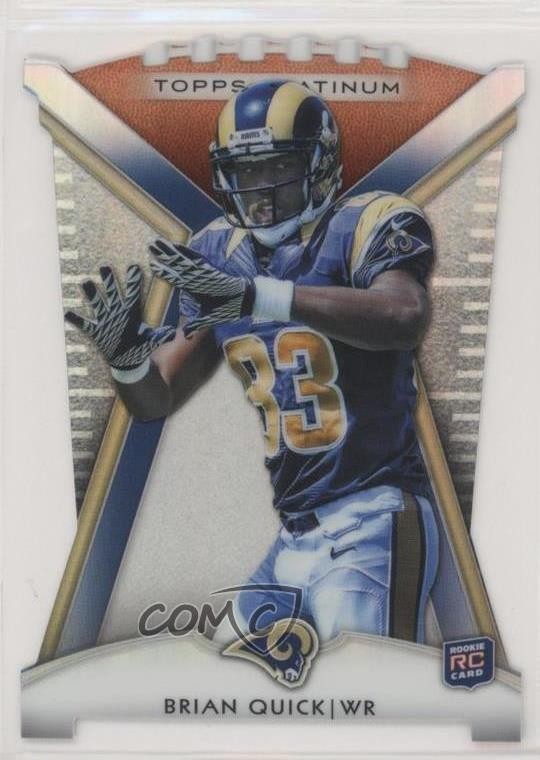 Brian Quick Topps Platinum Rookie Die-Cut #PDCBQ Base