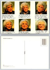 Barbara Bush Humor Postcard - 