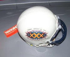 New Super Bowl XXX  Mini Helmet  T4