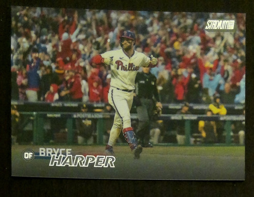 2023 Stadium Club Bryce Harper [Black] #1 card