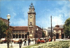 Bergamo Piazza Vittorio Veneto Al centro la t...