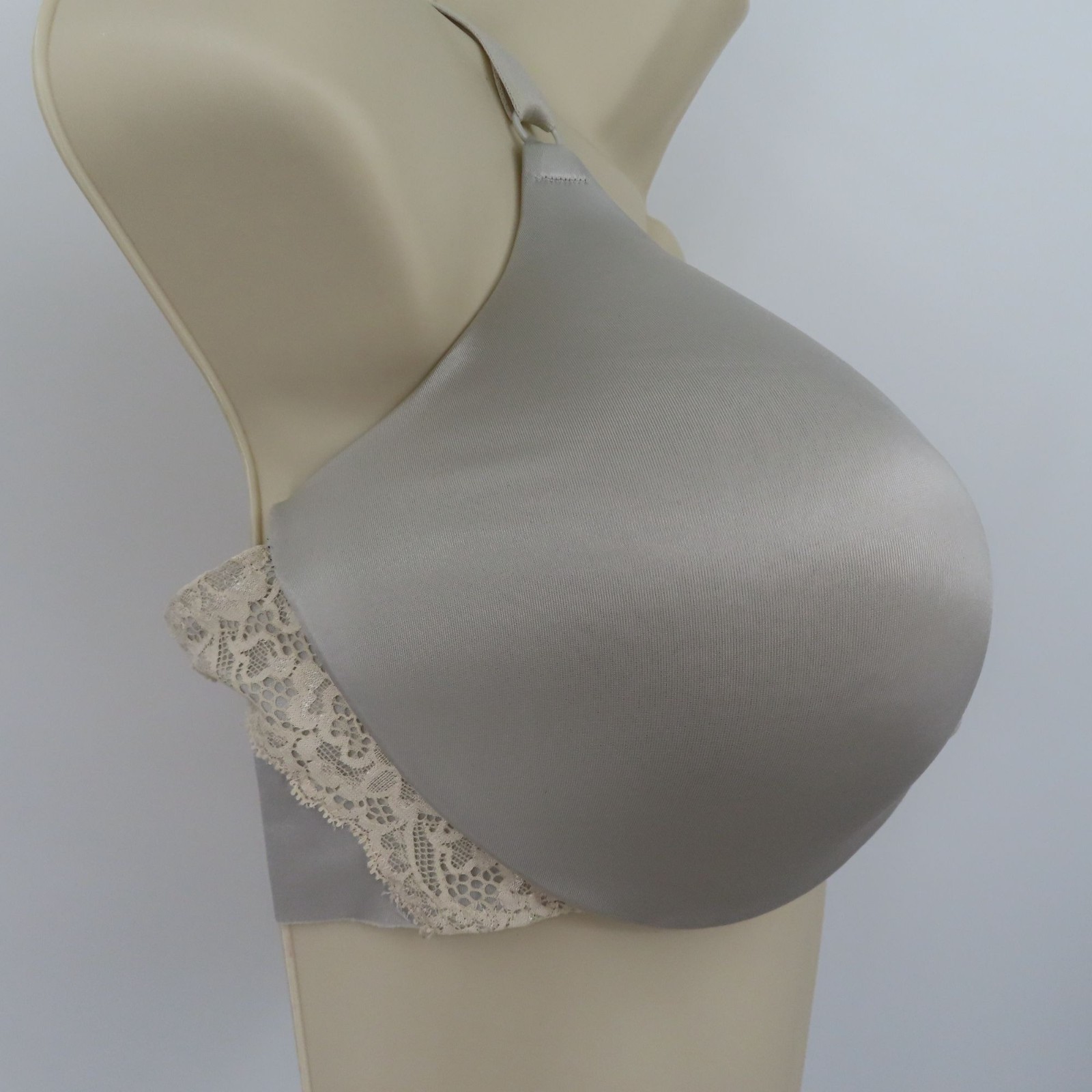 Maidenform 40D Bra Solid Gray Front Closure Under… - image 2